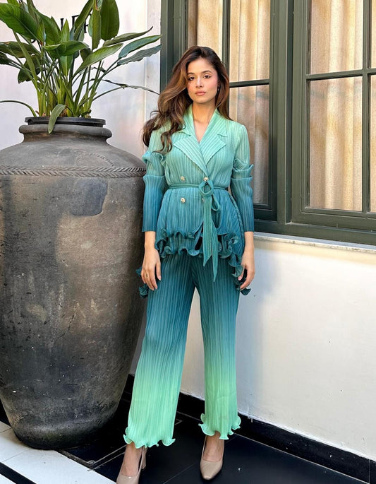 Emerald Ombre Luxe Co-ord Set