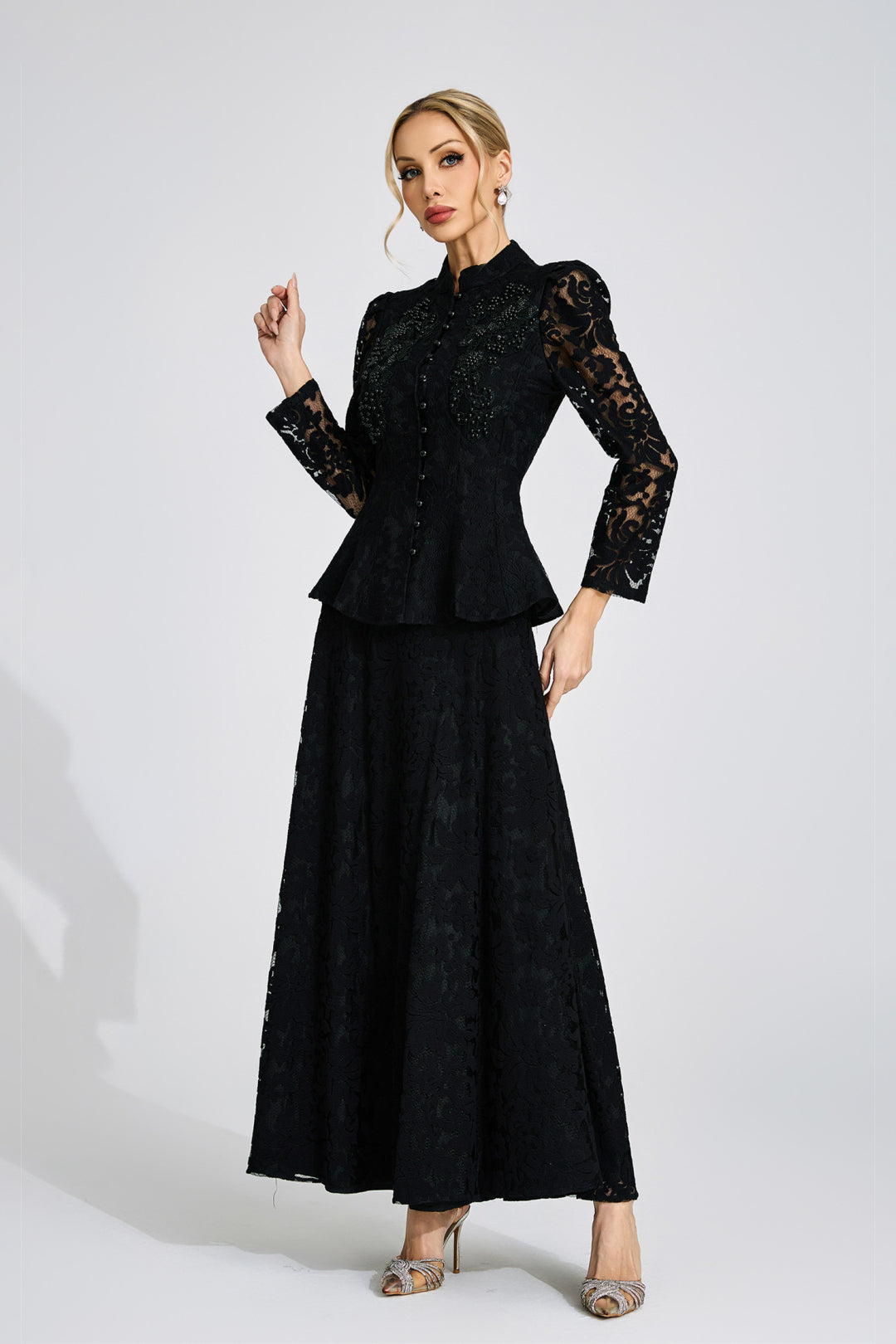 Celeste Floral Embellished Set