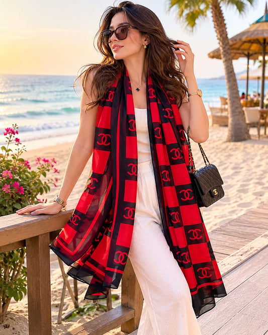 C Elegance Silk Scarf