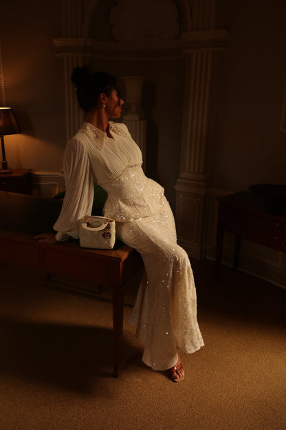 Blush Lumière Couture Dress