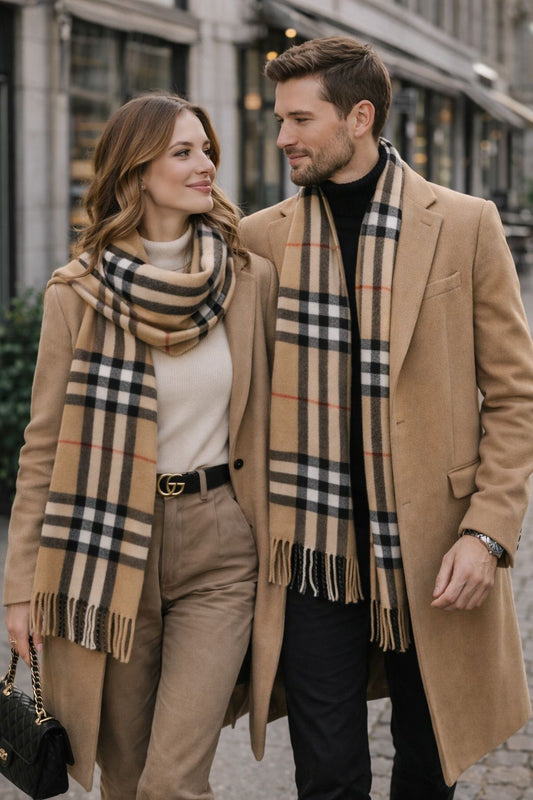Royal Check Scarf