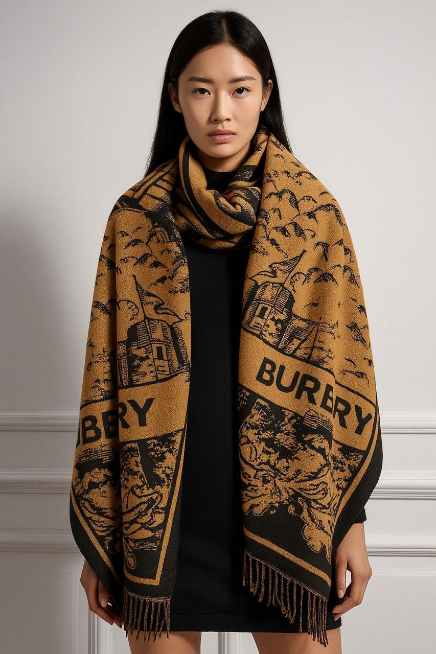 Heritage Crest Woven Winter Scarf