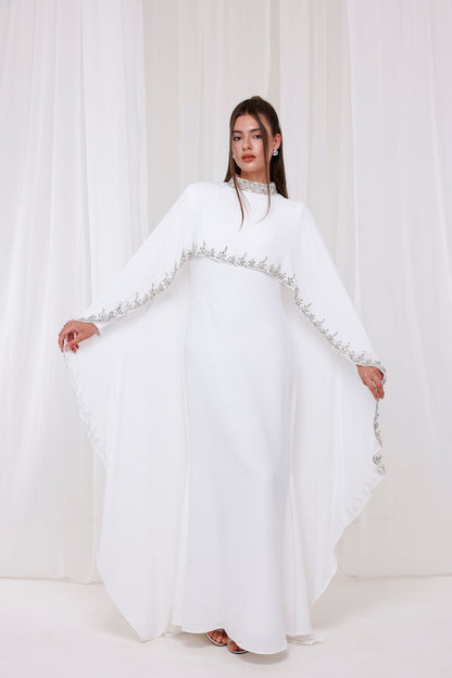 Royal Crystal Luxe Cape Set