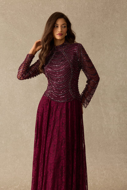Celeste Lace Elegance Dress