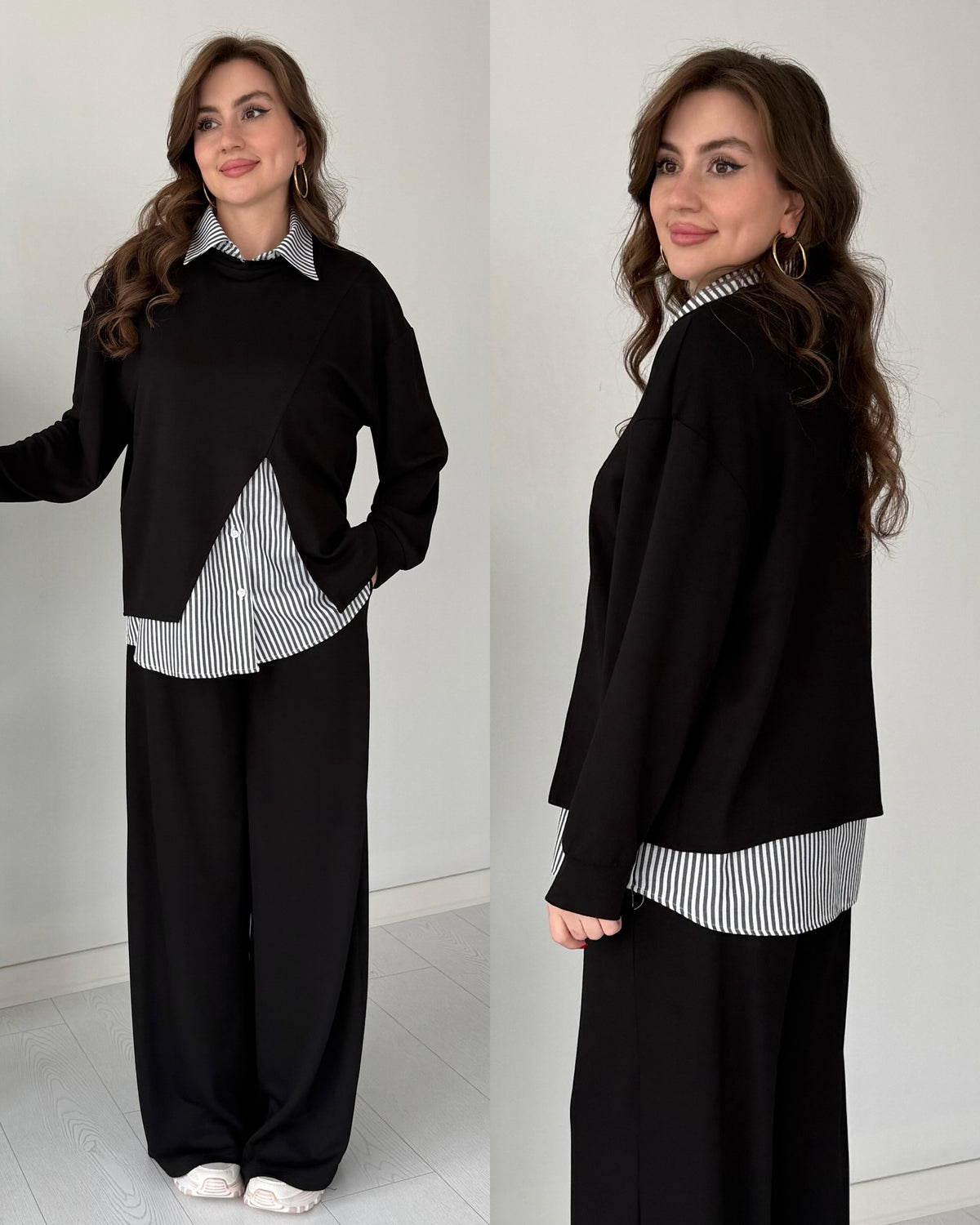 The Parisian Layered Luxe Co Ord Set