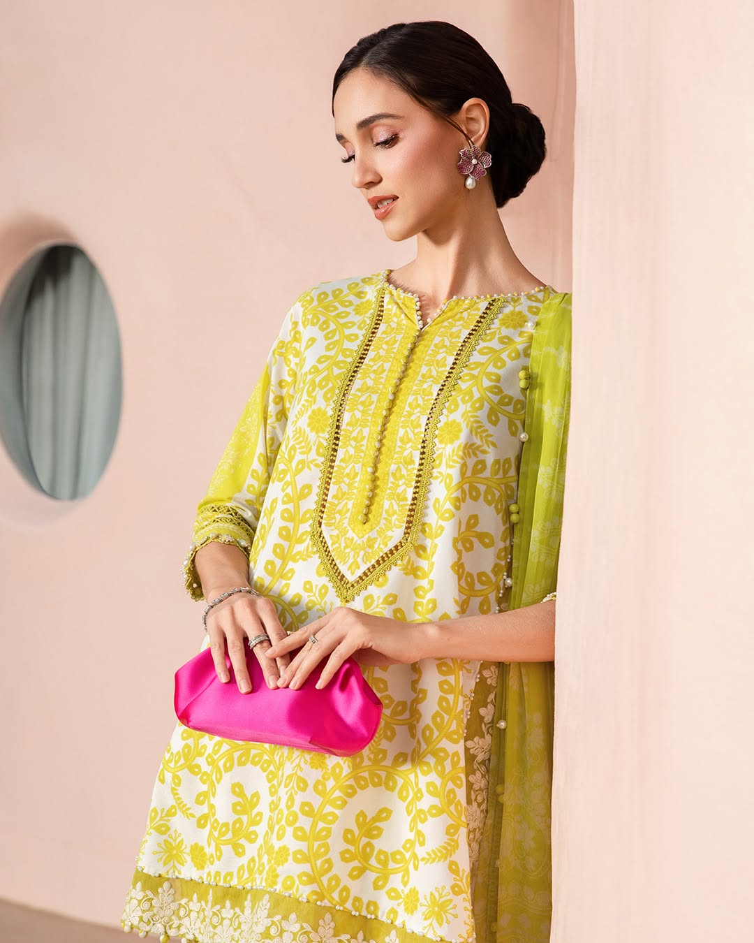 3 Piece Unstitched Printed Lawn Suit | MPT-2504-A
