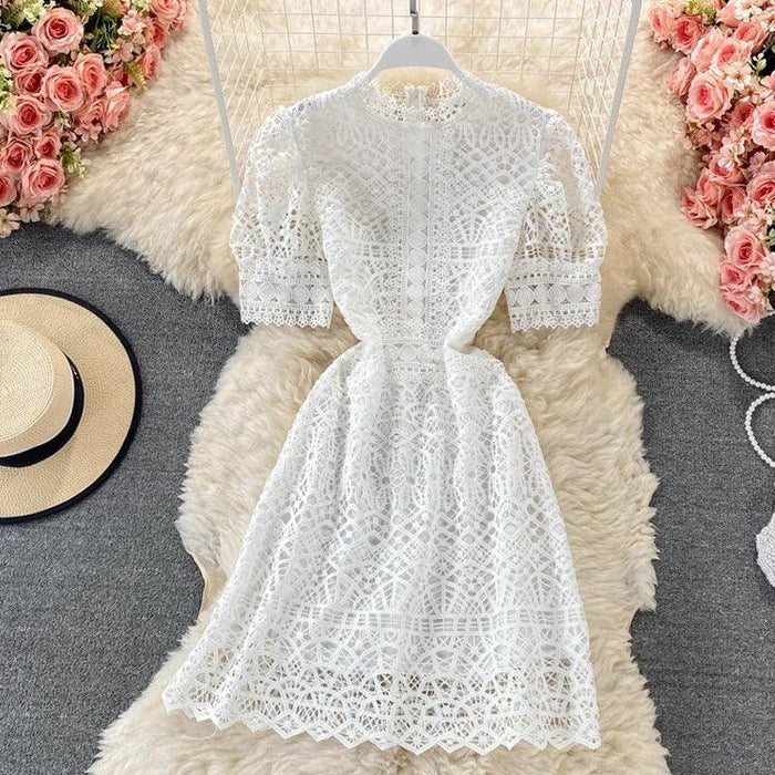 Zoish Vintage Luxury Lace Dress