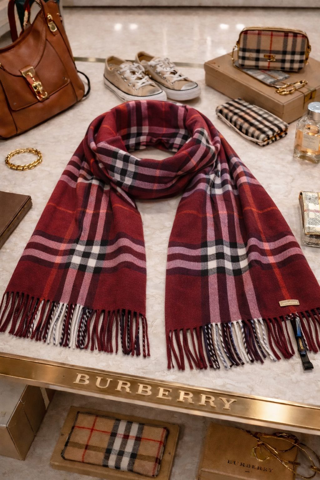 Royal Check Scarf