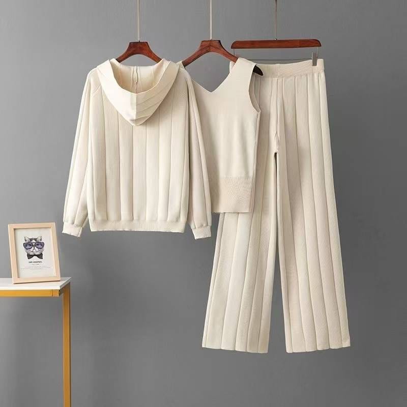Coffee Cascade Layers Knit Co ord