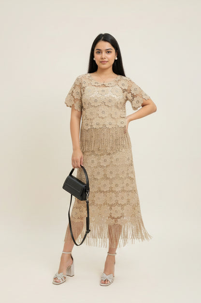 Floral Fringe Co ord