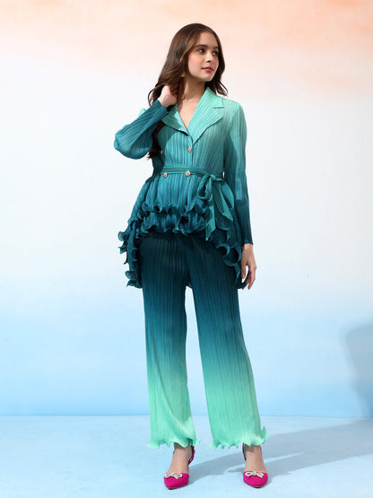 Emerald Ombre Luxe Co-ord Set