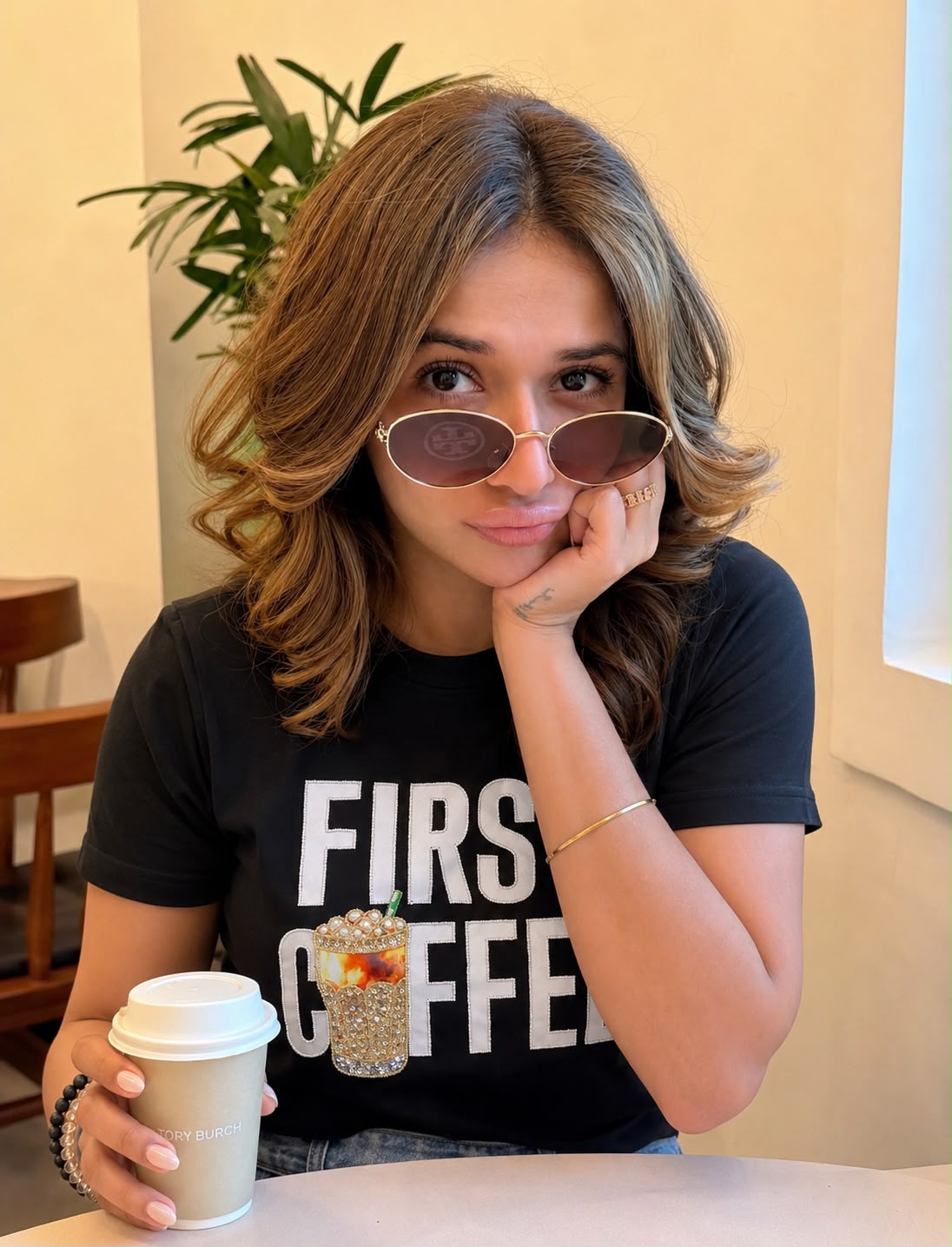 First Coffee ™ Statement Tee