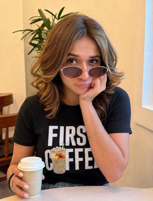 First Coffee ™ Statement Tee