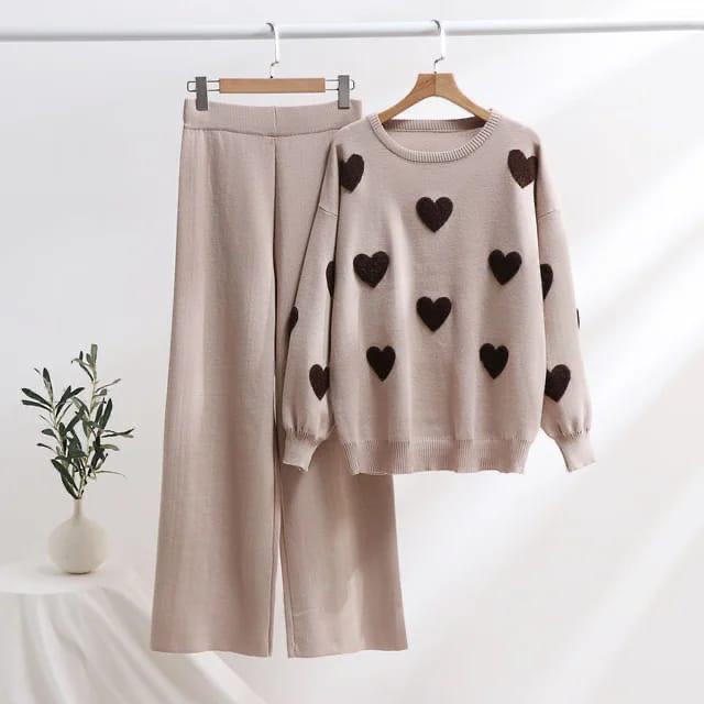 Rosie Oversized Heart Co Ord Set