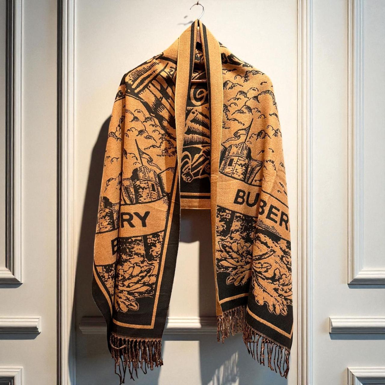 Heritage Crest Woven Winter Scarf