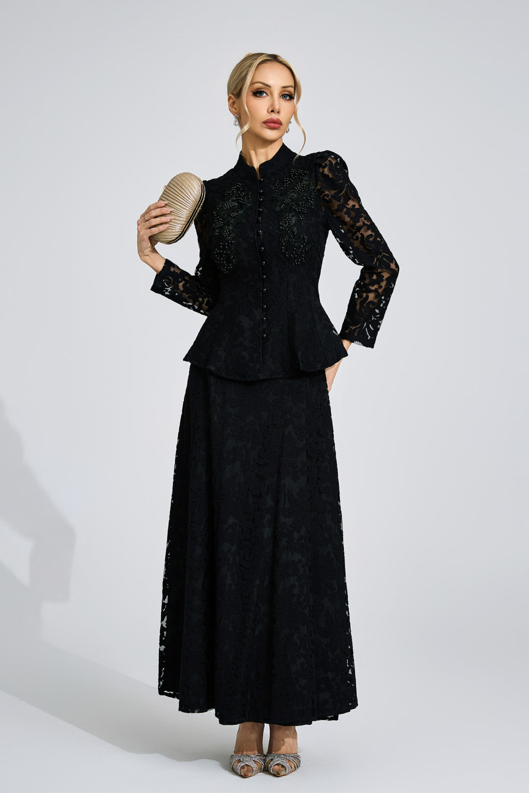 Celeste Floral Embellished Set