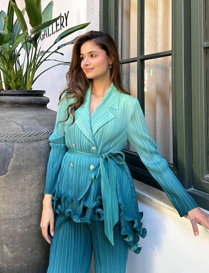 Emerald Ombre Luxe Co-ord Set