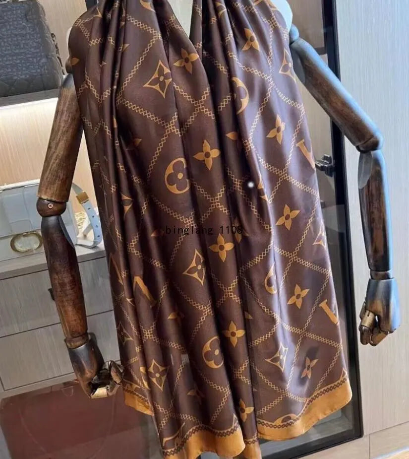 Cocoa Royale Monogram Scarf