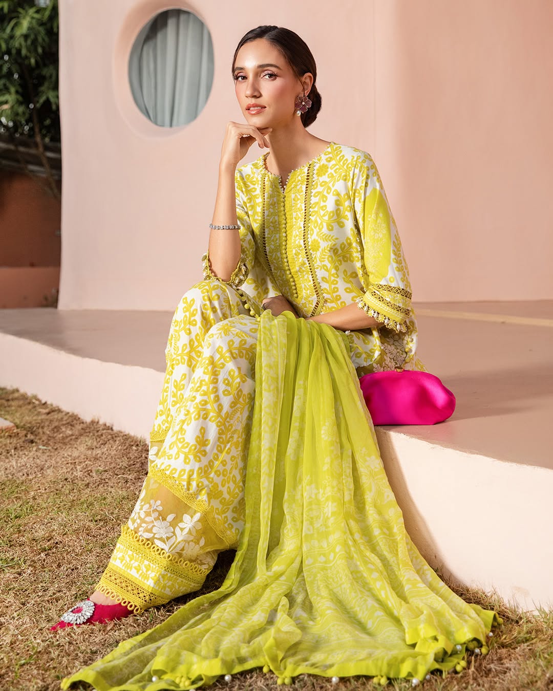 3 Piece Unstitched Printed Lawn Suit | MPT-2504-A
