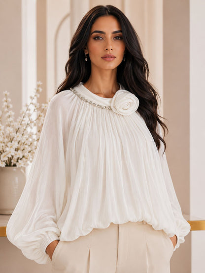 Elan Rose Top