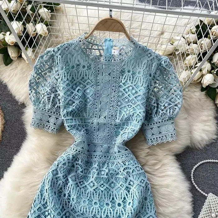 Zoish Vintage Luxury Lace Dress