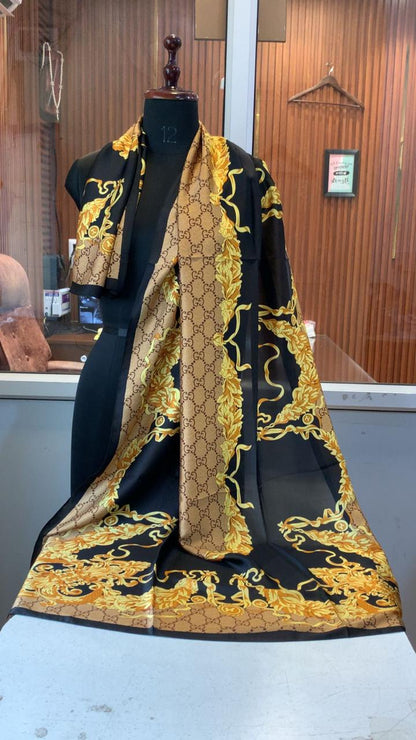 Luxe Aura Silk Scarf