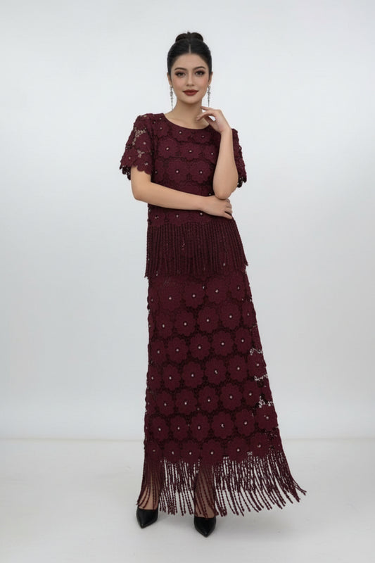 Floral Fringe Co ord