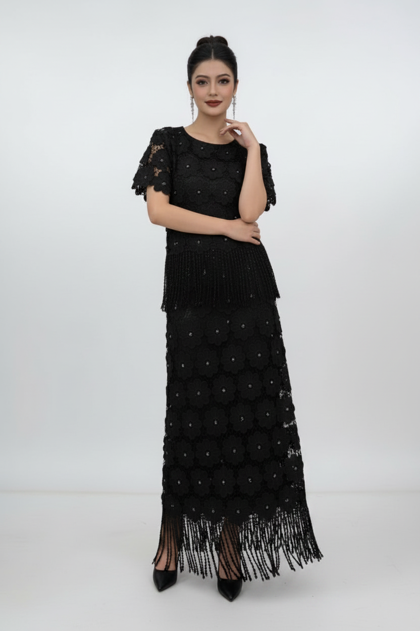 Floral Fringe Co ord