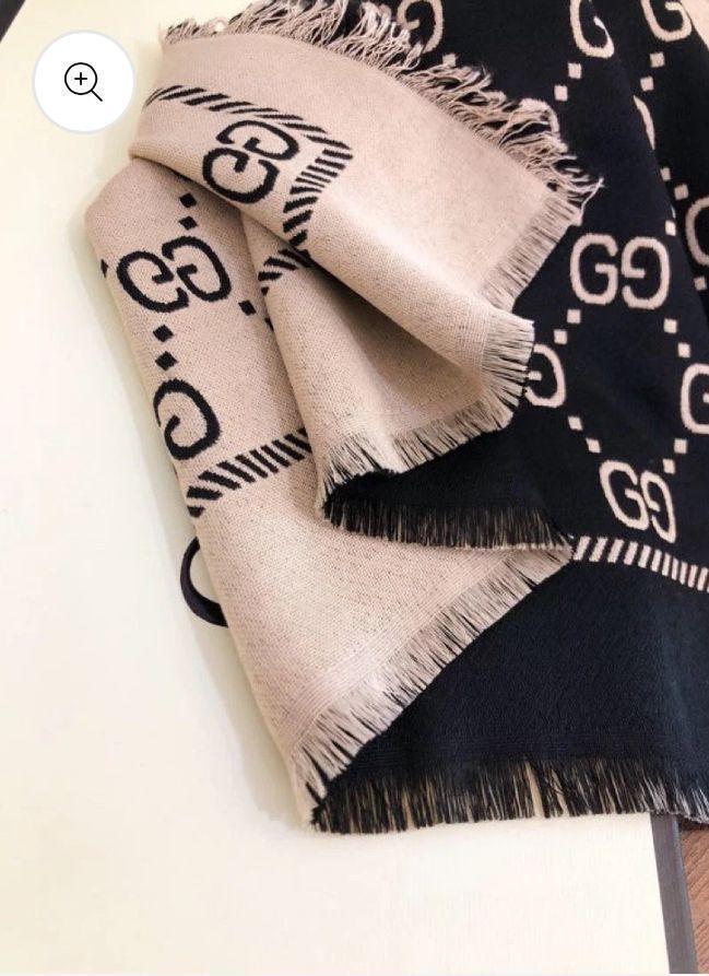 Noir Signature Reversible Luxe Scarf