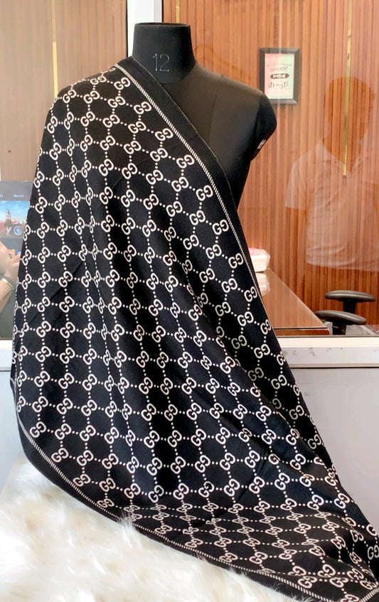Branded GC Winter Luxury Stole Plain