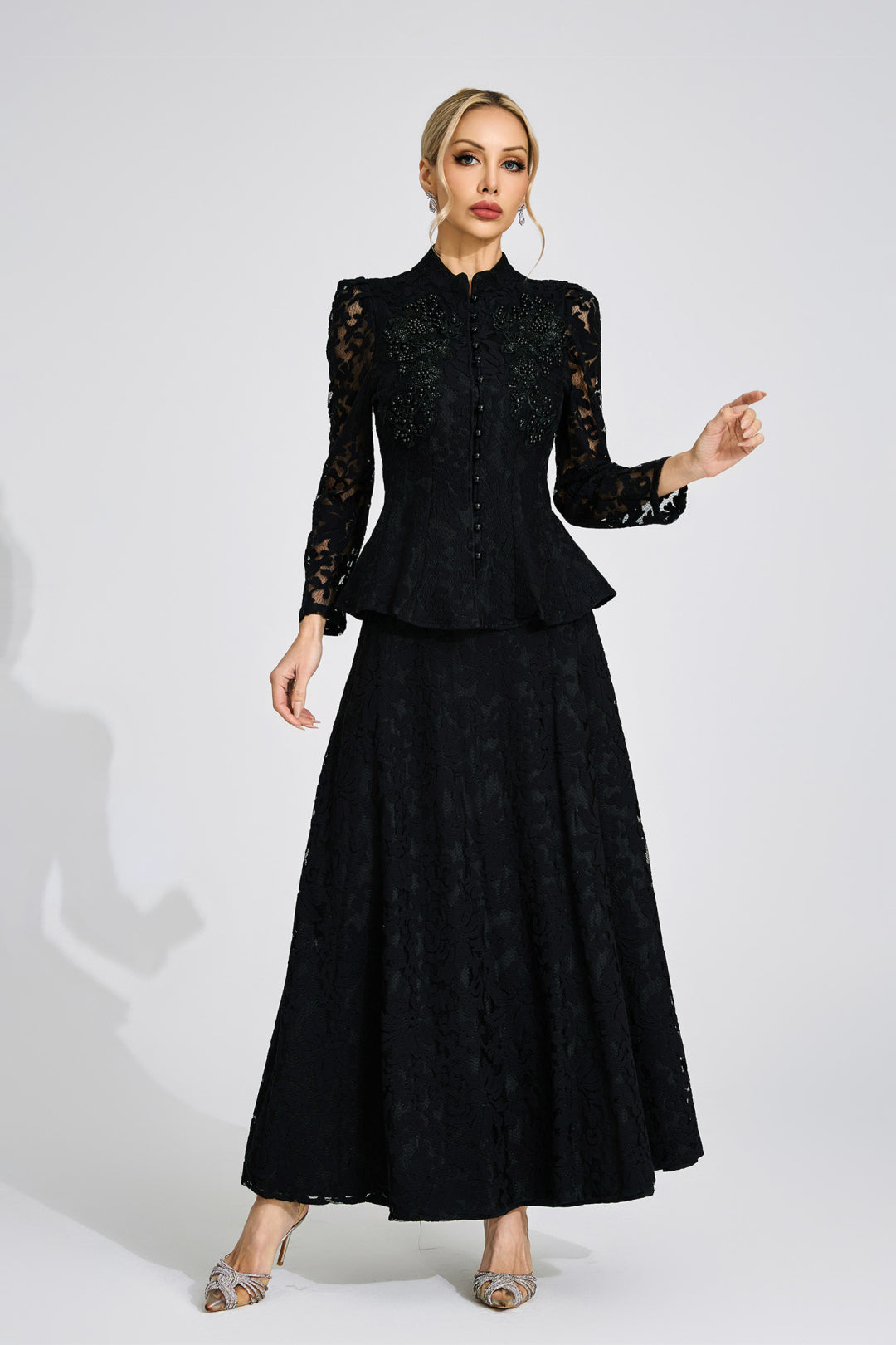 Celeste Floral Embellished Set