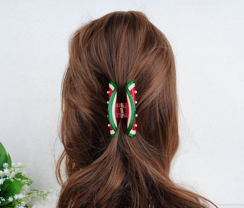 Cute Watermelon Hairclaw Clip