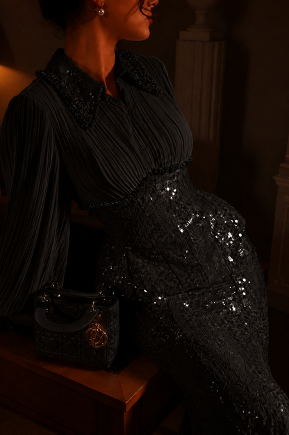Blush Lumière Couture Dress