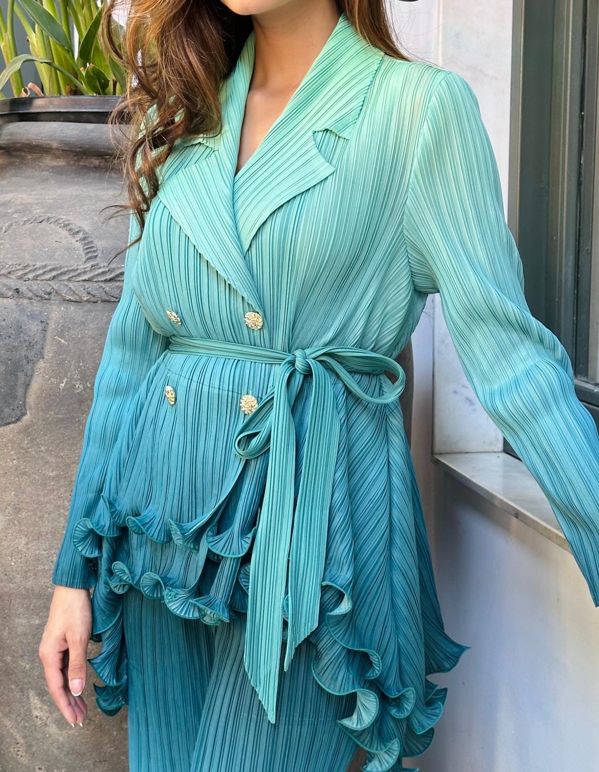 Emerald Ombre Luxe Co-ord Set