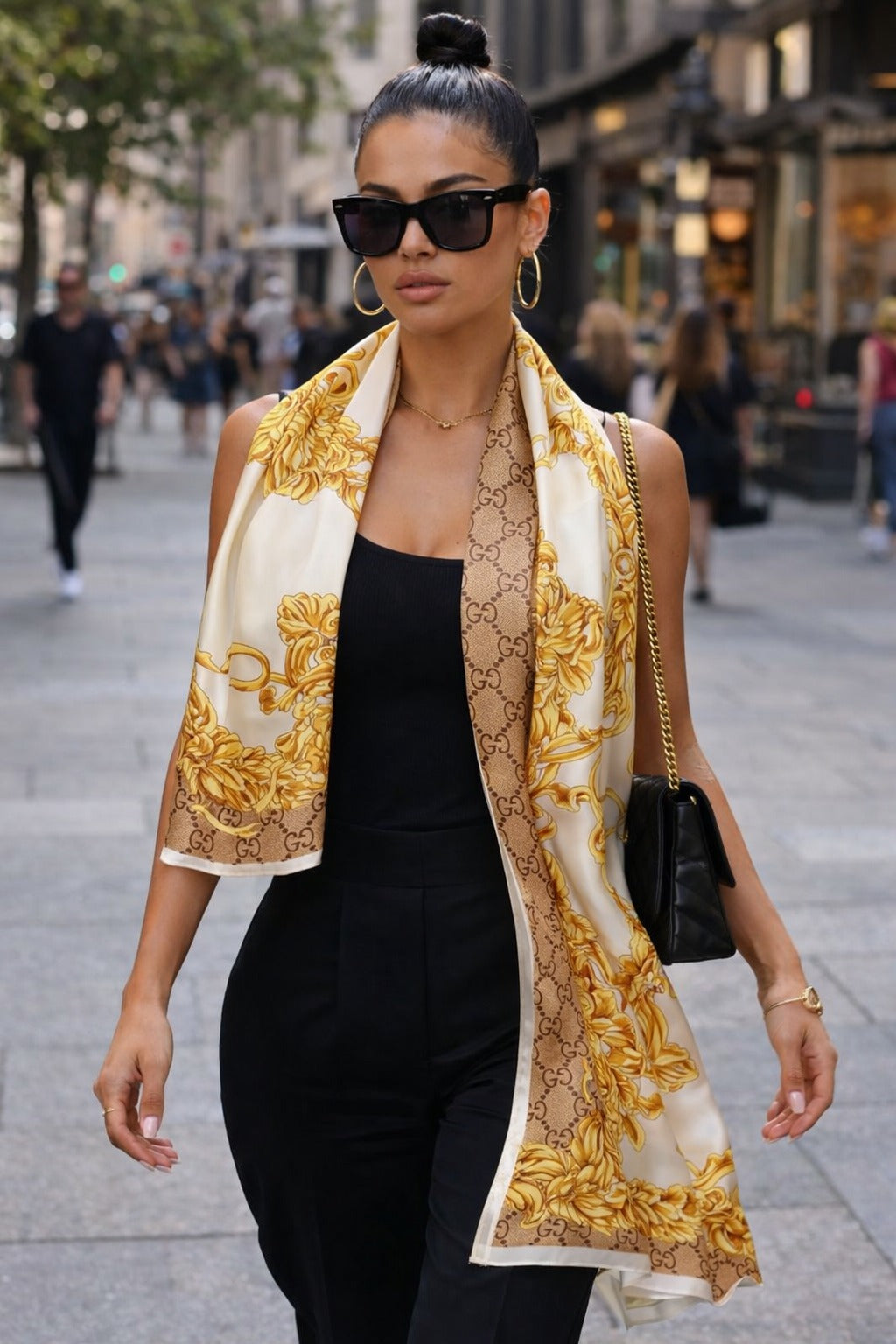 Baroque Silk Scarf