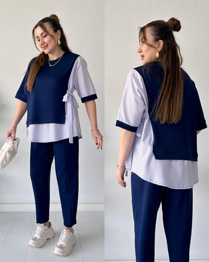 The City Chic Tie -Side Co Ord