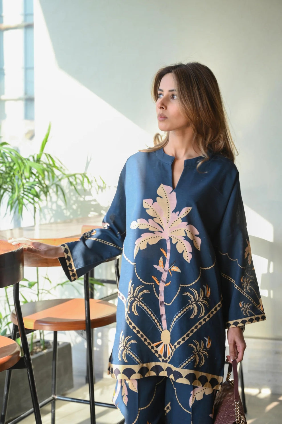 Midnight Palm Luxe Co Ord