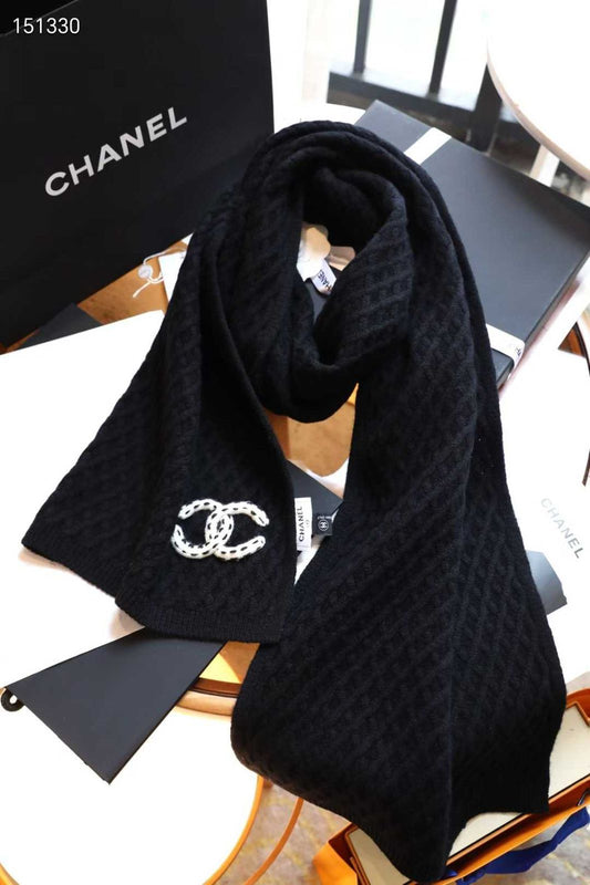 CC Logo Knit Scarf