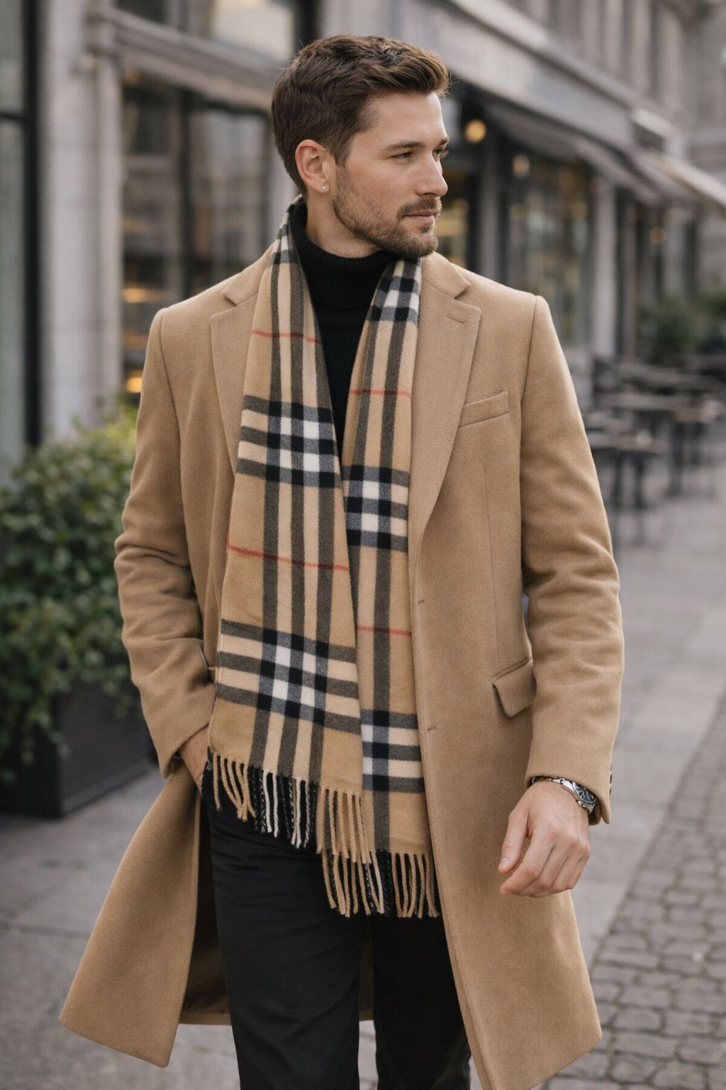 Royal Check Scarf