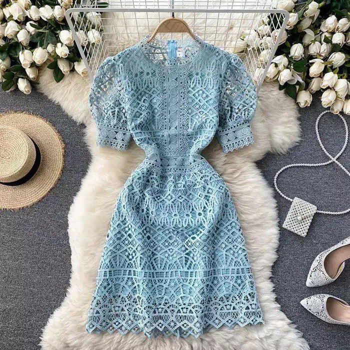 Zoish Vintage Luxury Lace Dress