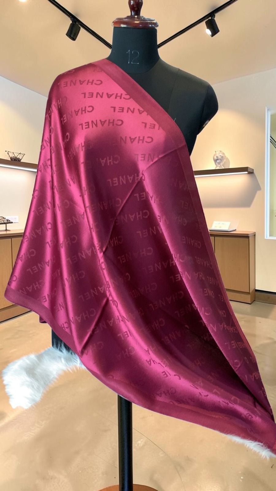 CH Luxury Monogram Stole