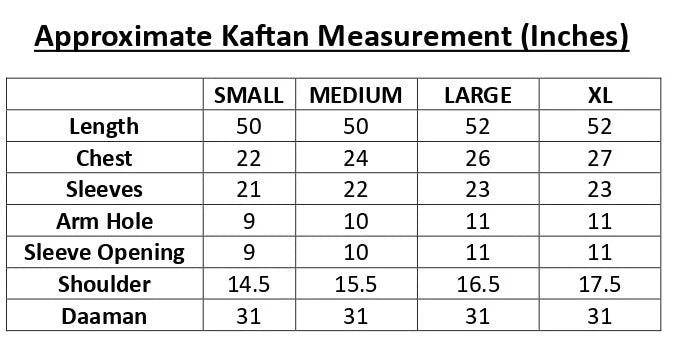 Sapphire heritage Luxe Kaftan