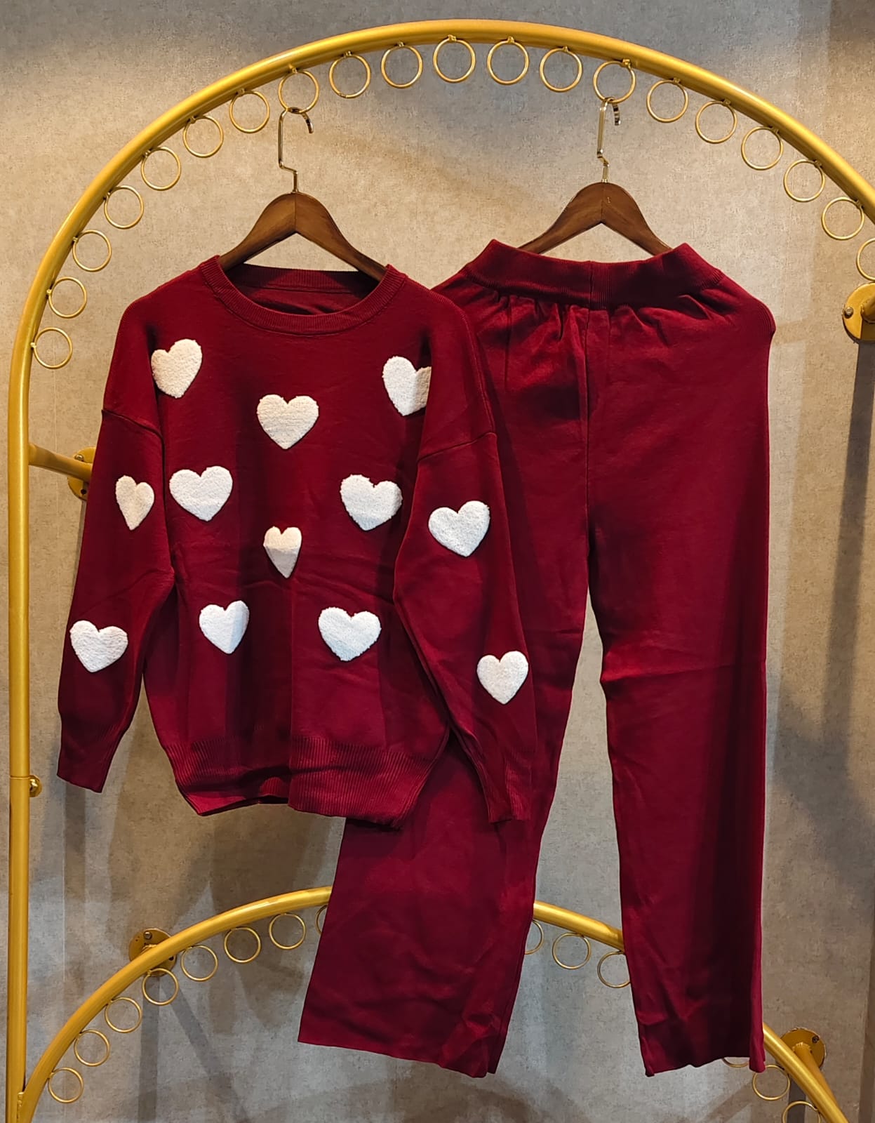 Rosie Oversized Heart Co Ord Set