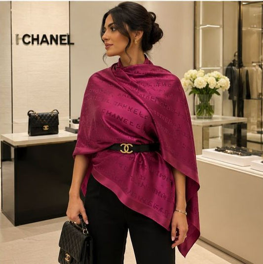 CH Luxury Monogram Stole