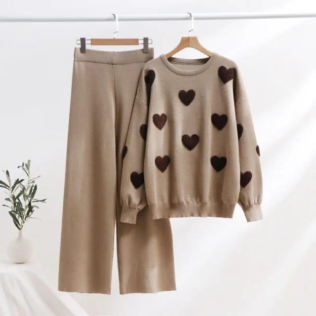 Rosie Oversized Heart Co Ord Set