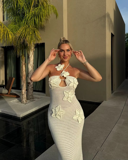 Amanda Crochet Dress