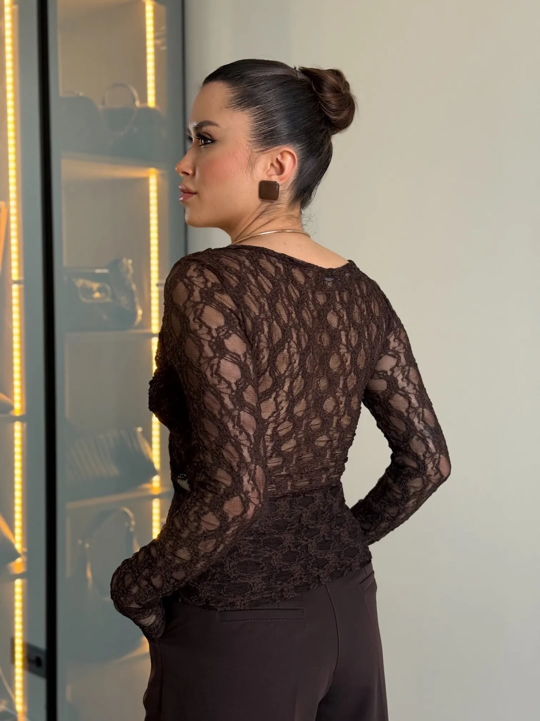 Noir Romance Lace Bodysuit