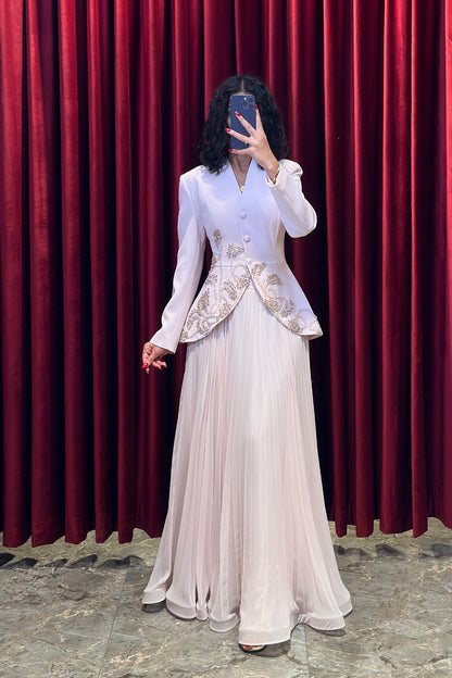 The Pearl Elan Gown Set