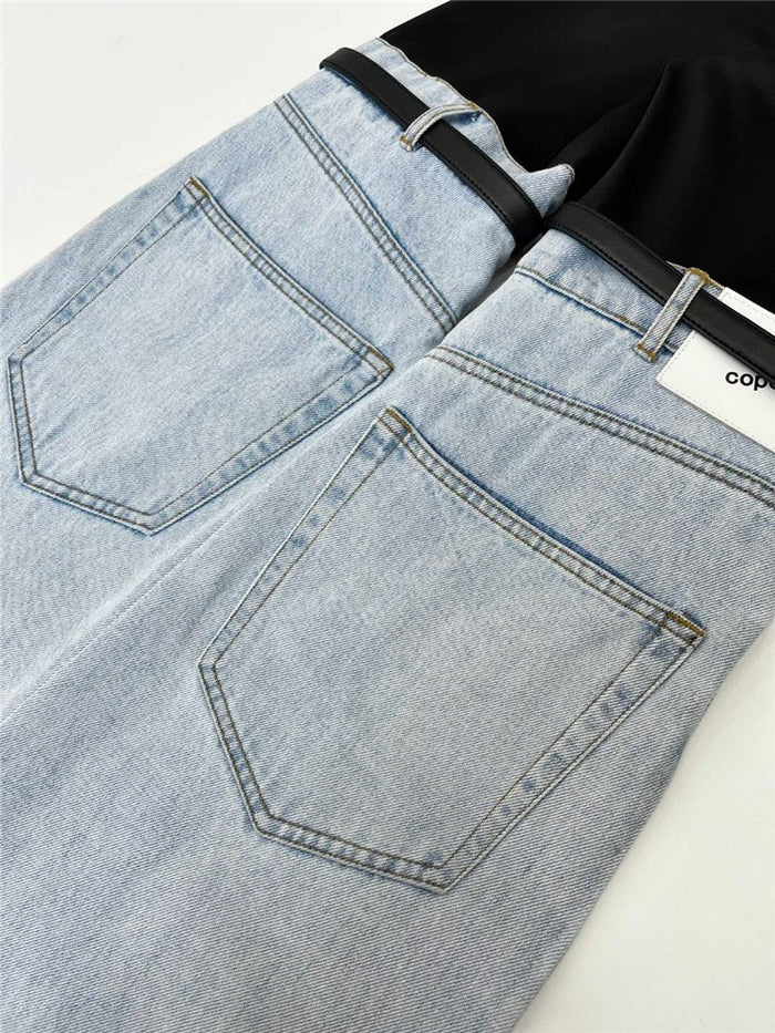 Luna Eclipse Buckle Flare Jeans