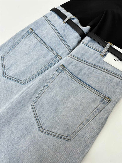 Luna Eclipse Buckle Flare Jeans